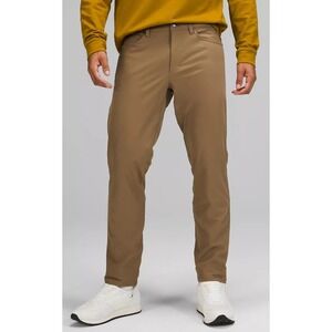 Lululemon ABC Classic-Fit 5 Pocket Pants Mens 33 Khaki Stretch Gorpcore Outdoor